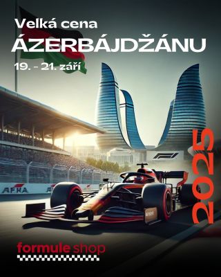 🇦🇿 Baku přivítá další kapitolu sezóny 2025! Velká cena Ázerbájdžánu znamená jediné – vysoká rychlost na rovinkách, těsné...