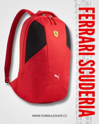 🇮🇹 Noste svou vášeň pro Ferrari každý den! Styl, funkčnost a závodní DNA – oficiální červený batoh Scuderia Ferrari Race...