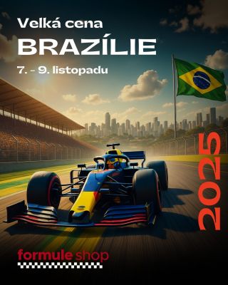 🇧🇷 Interlagos = záruka napětí! Velká cena Brazílie je zpět – a s ní okruh, kde se píší dějiny Formule 1. Interlagos...